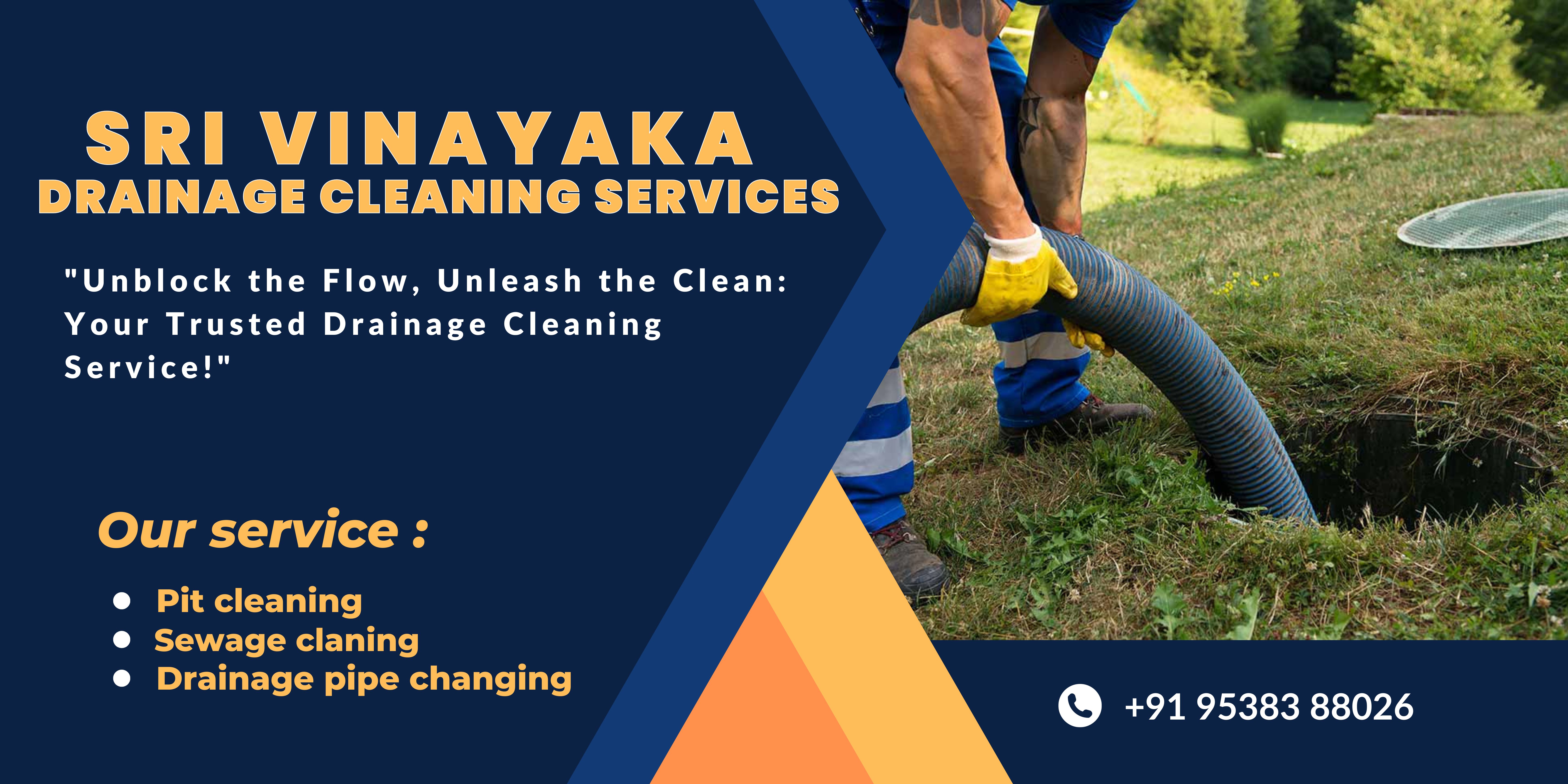 sri vinayaka drainage cleaning services - 