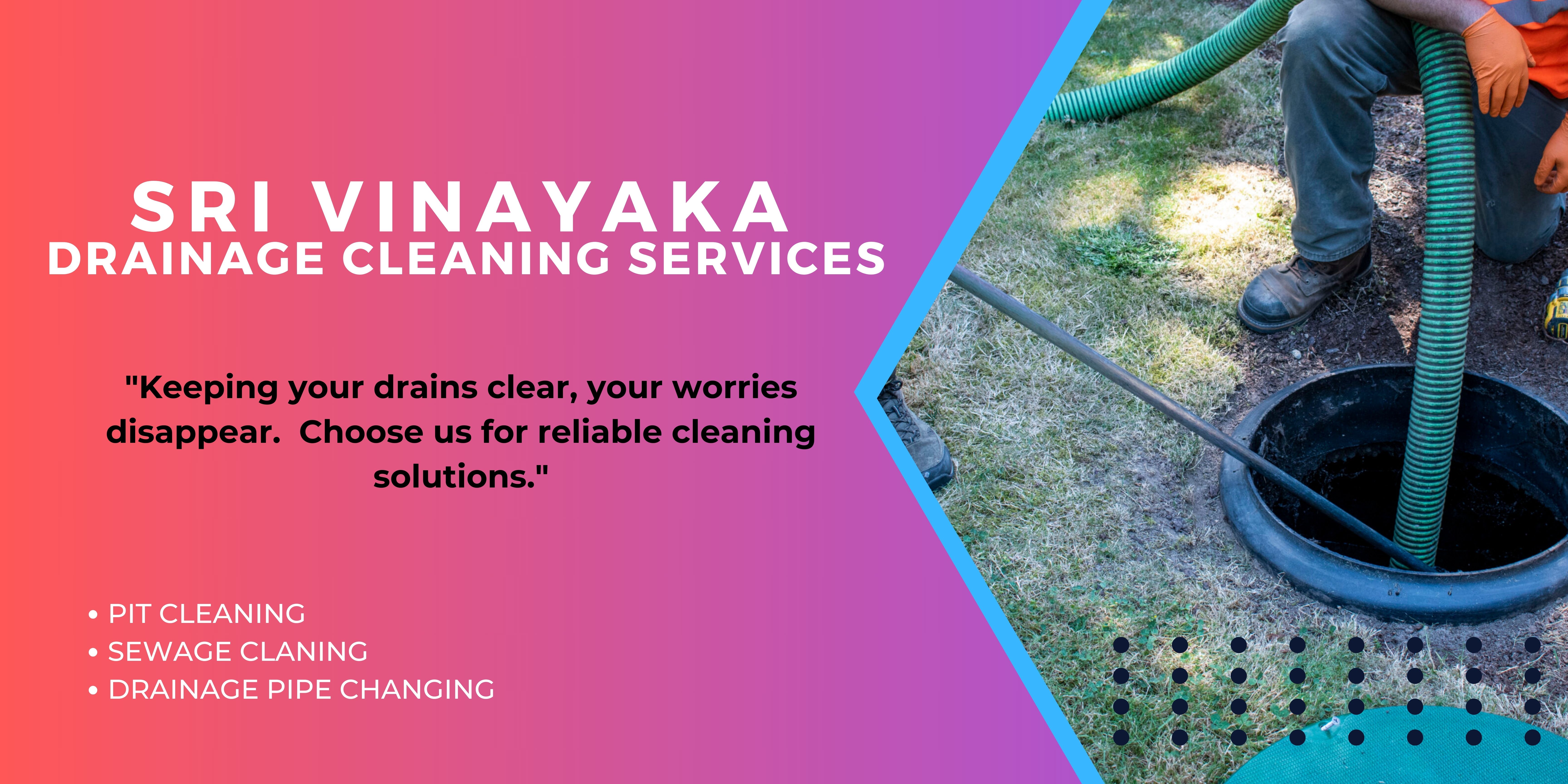 sri vinayaka drainage cleaning services - 